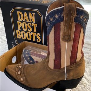 Dan Post Stars & Stripes Authentic Cowboy Boots